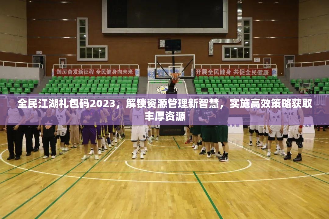 全民江湖禮包碼2023，解鎖資源管理新智慧，實(shí)施高效策略獲取豐厚資源
