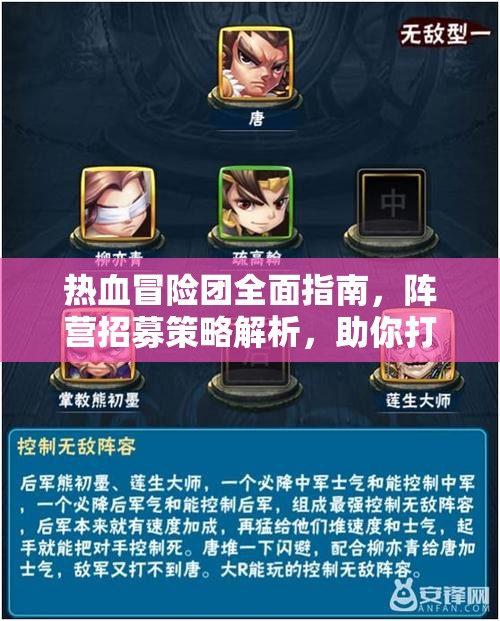 熱血冒險(xiǎn)團(tuán)全面指南，陣營(yíng)招募策略解析，助你打造無(wú)敵最強(qiáng)陣容！