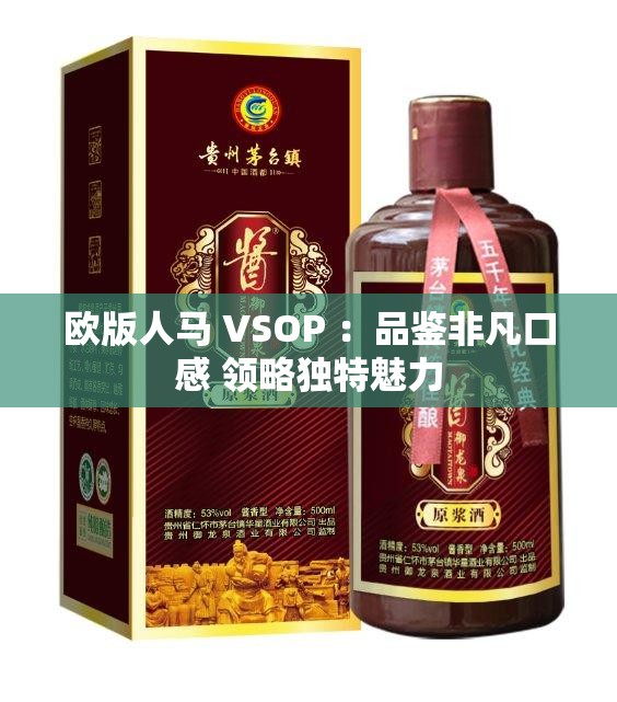 歐版人馬 VSOP ：品鑒非凡口感 領略獨特魅力