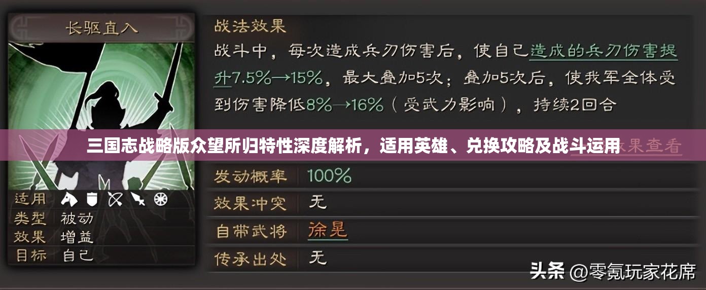 三國志戰(zhàn)略版眾望所歸特性深度解析，適用英雄、兌換攻略及戰(zhàn)斗運用