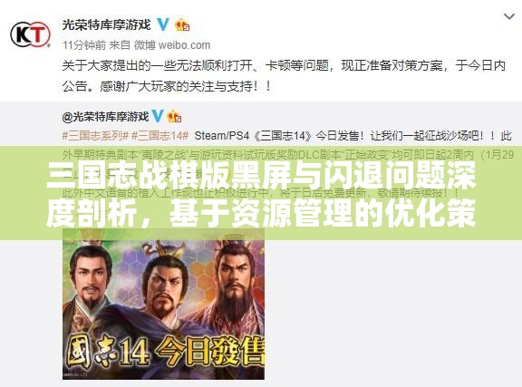 三國(guó)志戰(zhàn)棋版黑屏與閃退問題深度剖析，基于資源管理的優(yōu)化策略探討