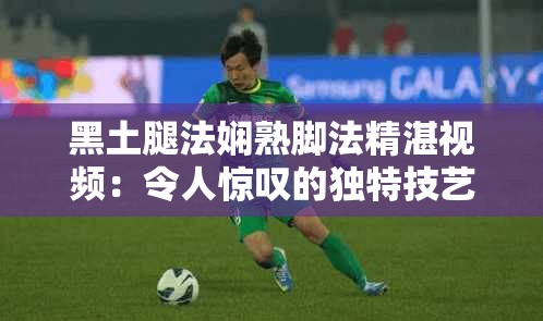 黑土腿法嫻熟腳法精湛視頻：令人驚嘆的獨(dú)特技藝展示