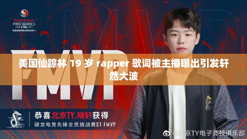 美國(guó)仙蹤林 19 歲 rapper 歌詞被主播曝出引發(fā)軒然大波