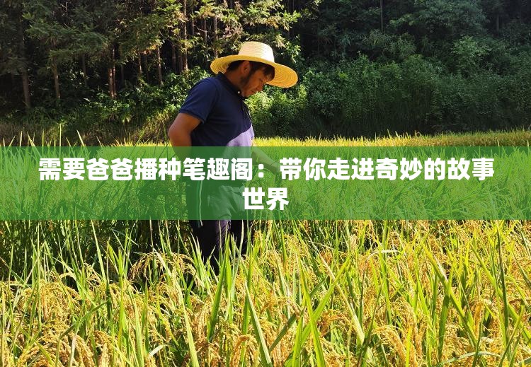 需要爸爸播種筆趣閣：帶你走進(jìn)奇妙的故事世界
