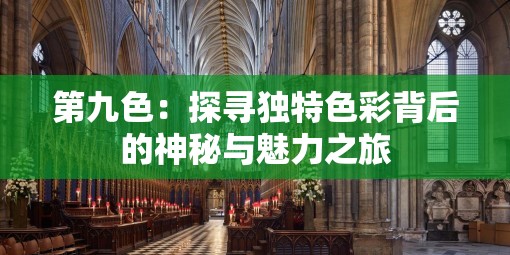 第九色：探尋獨特色彩背后的神秘與魅力之旅