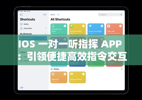 IOS 一對(duì)一聽(tīng)指揮 APP ：引領(lǐng)便捷高效指令交互新時(shí)代
