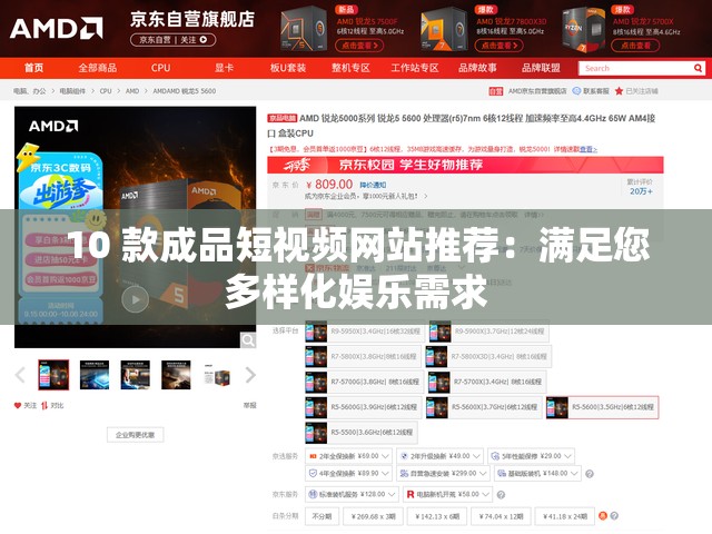 10 款成品短視頻網(wǎng)站推薦：滿足您多樣化娛樂需求