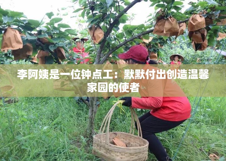 李阿姨是一位鐘點工：默默付出創(chuàng)造溫馨家園的使者