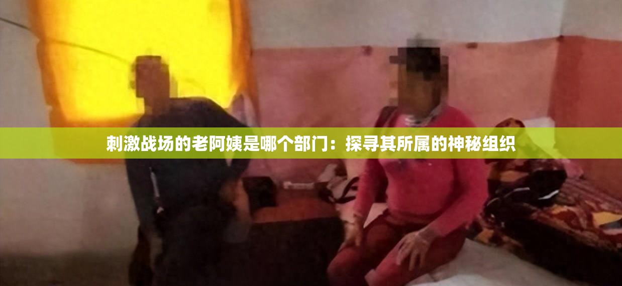 刺激戰(zhàn)場的老阿姨是哪個部門：探尋其所屬的神秘組織