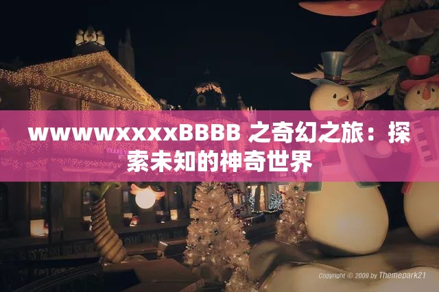 wwwwxxxxBBBB 之奇幻之旅：探索未知的神奇世界