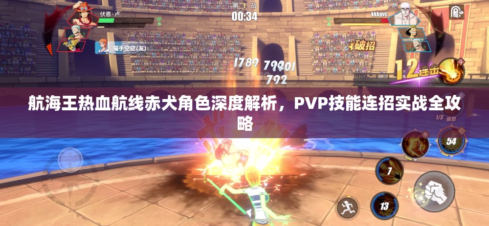 航海王熱血航線赤犬角色深度解析，PVP技能連招實戰(zhàn)全攻略