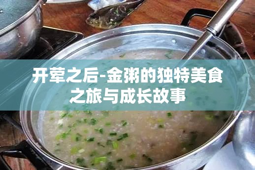開葷之后-金粥的獨特美食之旅與成長故事