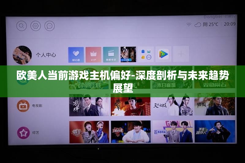 歐美人當前游戲主機偏好-深度剖析與未來趨勢展望