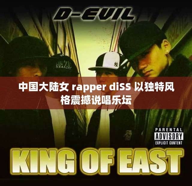 中國(guó)大陸女 rapper diSS 以獨(dú)特風(fēng)格震撼說(shuō)唱樂(lè)壇