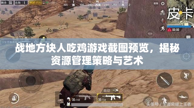 戰(zhàn)地方塊人吃雞游戲截圖預(yù)覽，揭秘資源管理策略與藝術(shù)