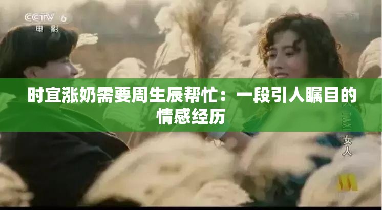 時(shí)宜漲奶需要周生辰幫忙：一段引人矚目的情感經(jīng)歷