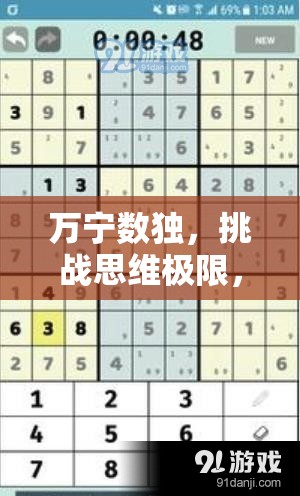 萬寧數(shù)獨，挑戰(zhàn)思維極限，解鎖智慧與娛樂并存的獨特樂趣