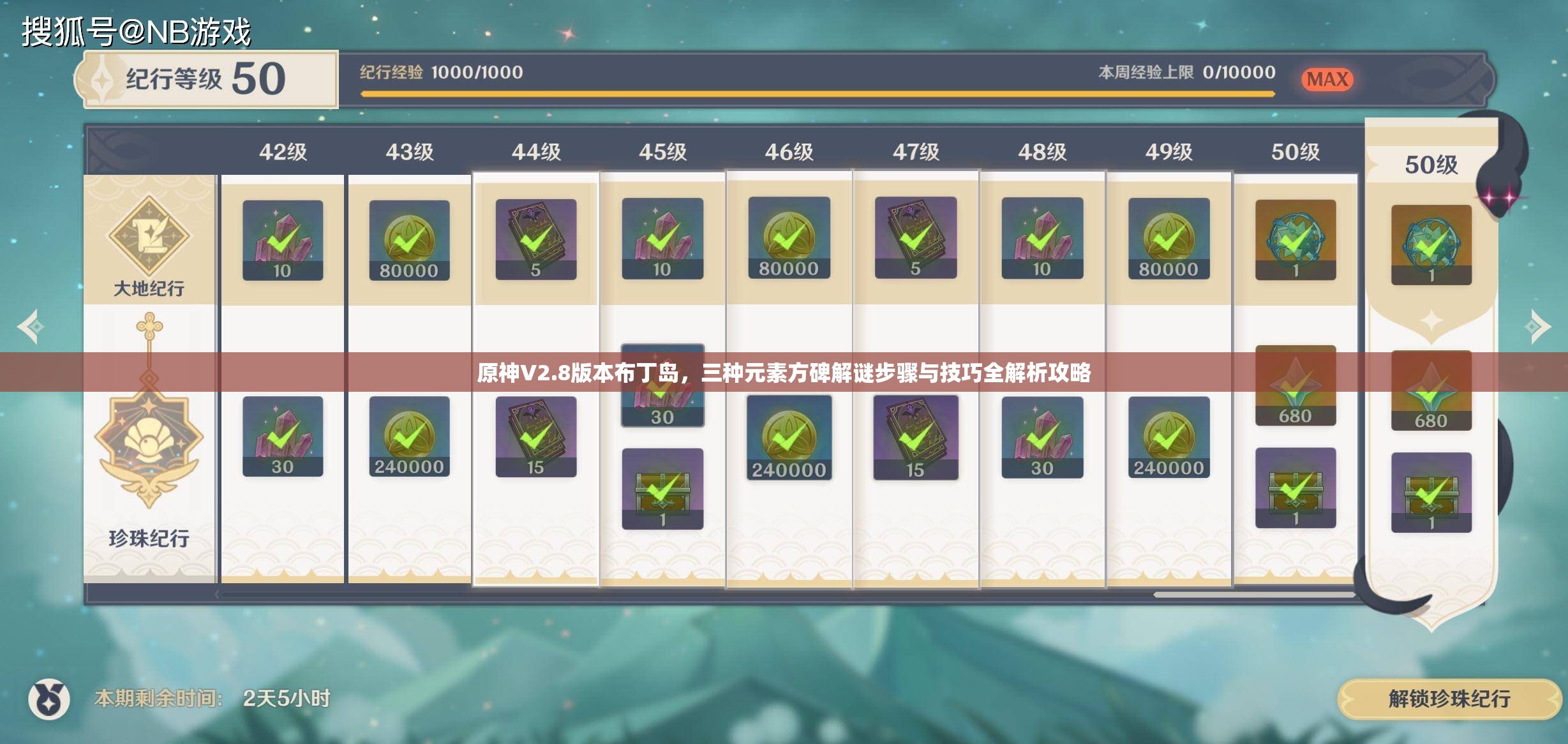 原神V2.8版本布丁島，三種元素方碑解謎步驟與技巧全解析攻略