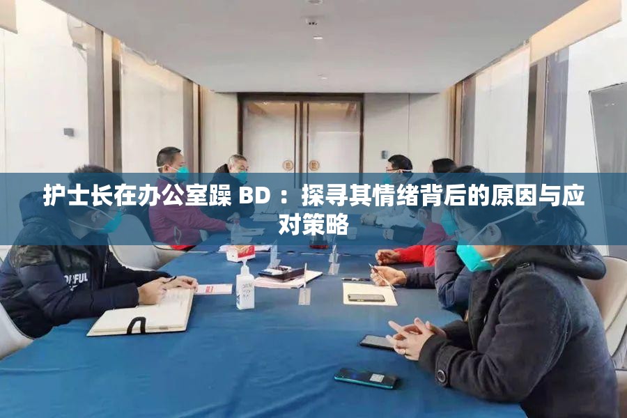 護士長在辦公室躁 BD ：探尋其情緒背后的原因與應對策略