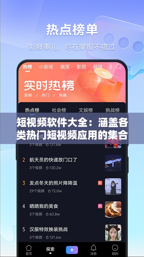 短視頻軟件大全：涵蓋各類熱門短視頻應用的集合