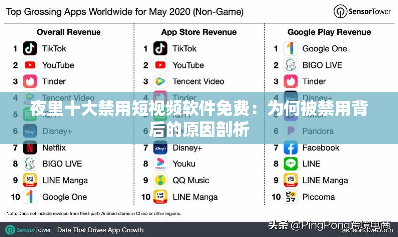 夜里十大禁用短視頻軟件免費：為何被禁用背后的原因剖析