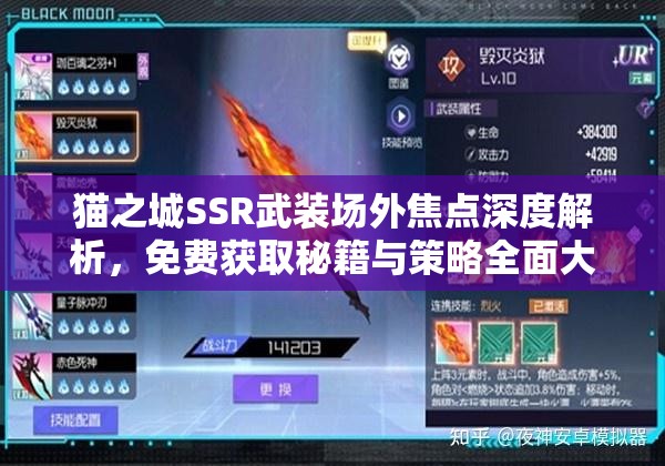 貓之城SSR武裝場(chǎng)外焦點(diǎn)深度解析，免費(fèi)獲取秘籍與策略全面大公開