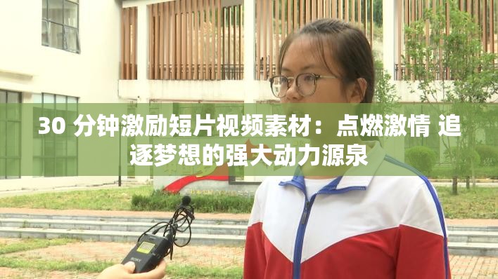 30 分鐘激勵(lì)短片視頻素材：點(diǎn)燃激情 追逐夢想的強(qiáng)大動(dòng)力源泉
