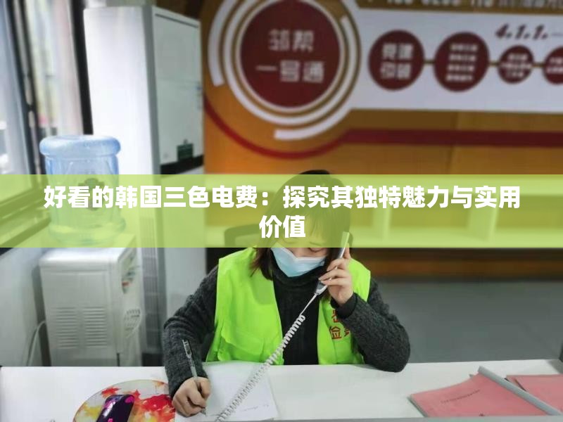 好看的韓國(guó)三色電費(fèi)：探究其獨(dú)特魅力與實(shí)用價(jià)值