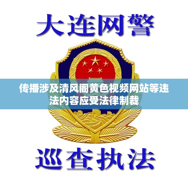 傳播涉及清風(fēng)閣黃色視頻網(wǎng)站等違法內(nèi)容應(yīng)受法律制裁