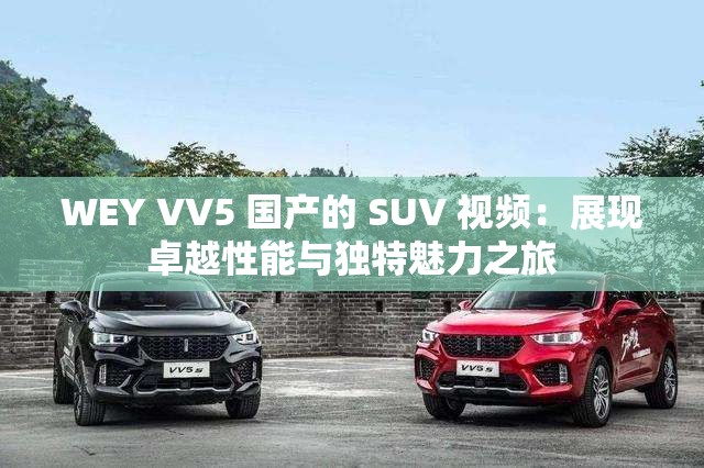 WEY VV5 國(guó)產(chǎn)的 SUV 視頻：展現(xiàn)卓越性能與獨(dú)特魅力之旅