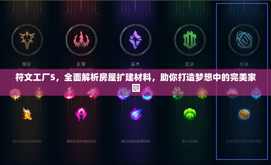 符文工廠5，全面解析房屋擴建材料，助你打造夢想中的完美家園