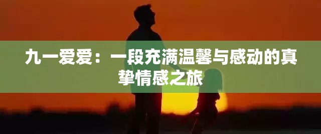 九一愛愛：一段充滿溫馨與感動的真摯情感之旅