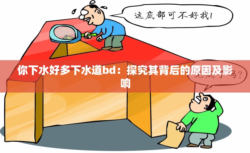 你下水好多下水道bd：探究其背后的原因及影響