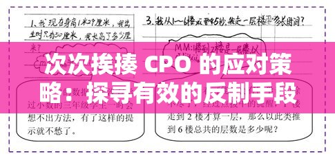 次次挨揍 CPO 的應(yīng)對策略：探尋有效的反制手段與防范路徑