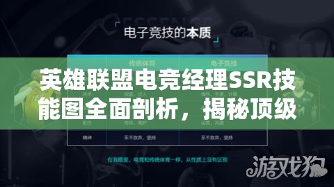 英雄聯(lián)盟電競經(jīng)理SSR技能圖全面剖析，揭秘頂級選手致勝策略與技巧