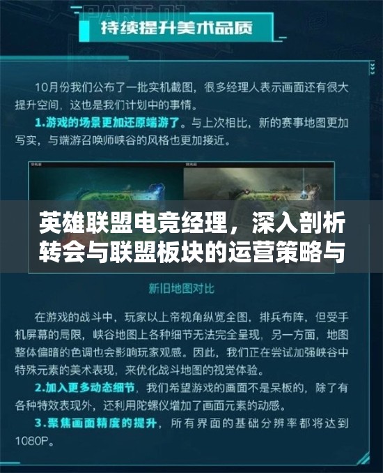 英雄聯(lián)盟電競(jìng)經(jīng)理，深入剖析轉(zhuǎn)會(huì)與聯(lián)盟板塊的運(yùn)營(yíng)策略與機(jī)制