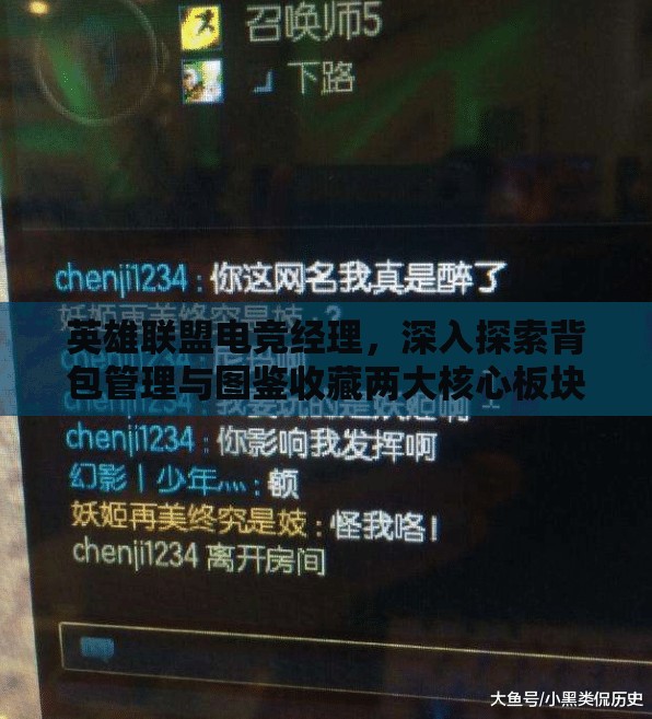 英雄聯(lián)盟電競(jìng)經(jīng)理，深入探索背包管理與圖鑒收藏兩大核心板塊