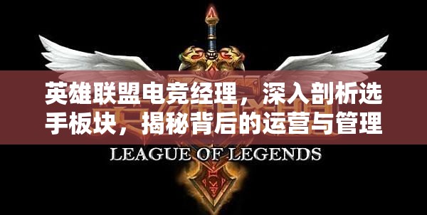 英雄聯(lián)盟電競(jìng)經(jīng)理，深入剖析選手板塊，揭秘背后的運(yùn)營(yíng)與管理細(xì)節(jié)