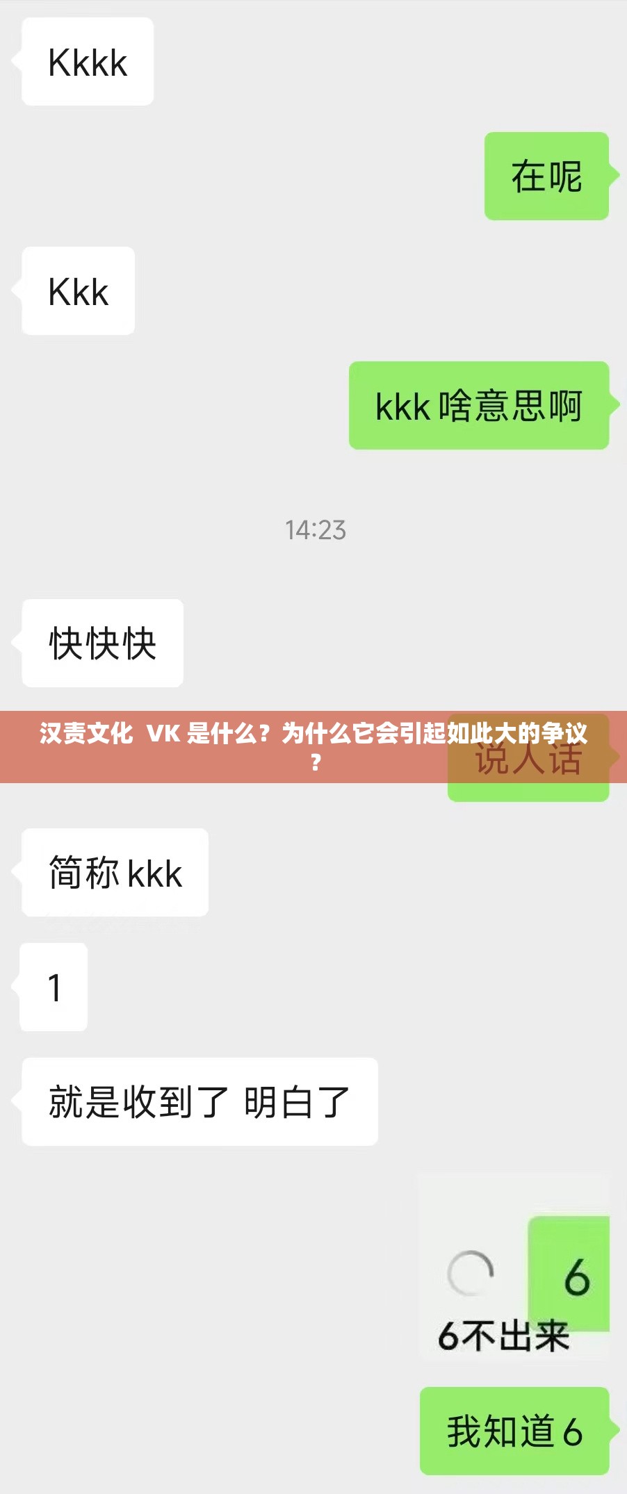 漢責(zé)文化  VK 是什么？為什么它會(huì)引起如此大的爭議？