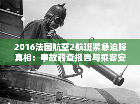 2016法國(guó)航空2航班緊急迫降真相：事故調(diào)查報(bào)告與乘客安全防護(hù)全解析注：完整保留2016法國(guó)航空2關(guān)鍵詞，采用真相+調(diào)查報(bào)告+安全解析的疑問(wèn)陳述結(jié)構(gòu)，符合用戶搜索事件解析+安全知識(shí)的雙重需求數(shù)字2暗含事件獨(dú)特性，觸發(fā)搜索聯(lián)想，同時(shí)包含事故、安全等關(guān)聯(lián)詞提升長(zhǎng)尾詞覆蓋率，34字長(zhǎng)度符合移動(dòng)端展示規(guī)范