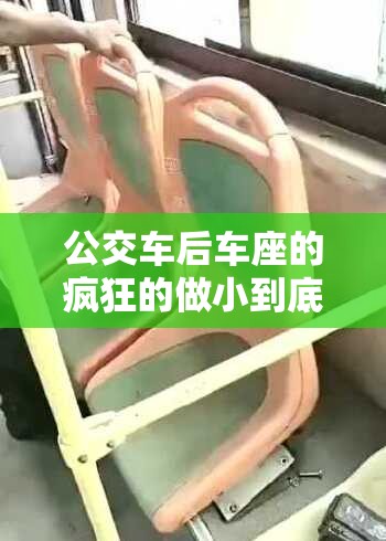公交車后車座的瘋狂的做小到底是什么？引發(fā)全網(wǎng)好奇與熱議的背后真相