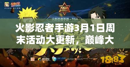 火影忍者手游3月1日周末活動大更新，巔峰大會再臨會帶來哪些驚喜？