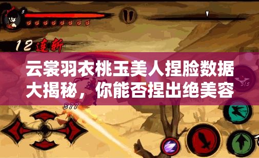 云裳羽衣桃玉美人捏臉數(shù)據(jù)大揭秘，你能否捏出絕美容顏？