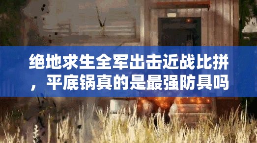 絕地求生全軍出擊近戰(zhàn)比拼，平底鍋真的是最強防具嗎？