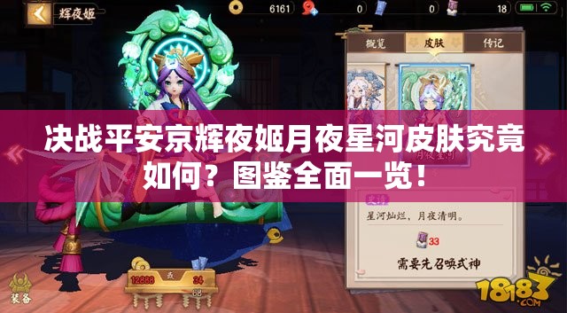 決戰(zhàn)平安京輝夜姬月夜星河皮膚究竟如何？圖鑒全面一覽！