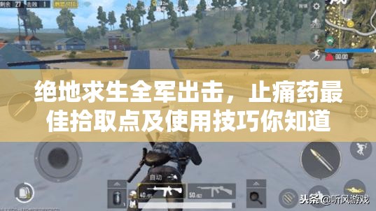 絕地求生全軍出擊，止痛藥最佳拾取點及使用技巧你知道嗎？