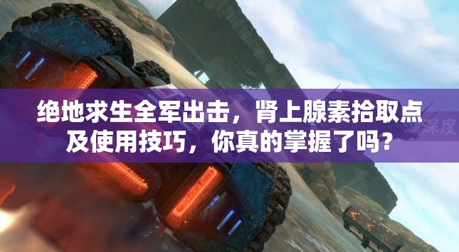 絕地求生全軍出擊，腎上腺素拾取點(diǎn)及使用技巧，你真的掌握了嗎？