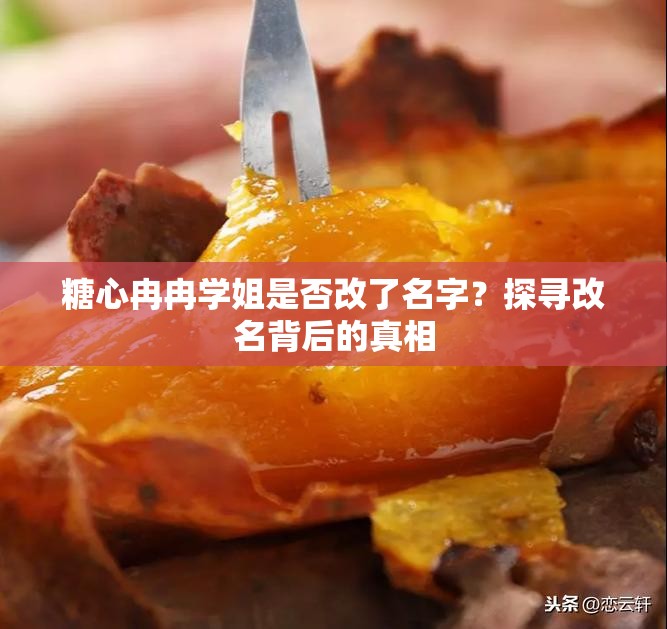 糖心冉冉學(xué)姐是否改了名字？探尋改名背后的真相