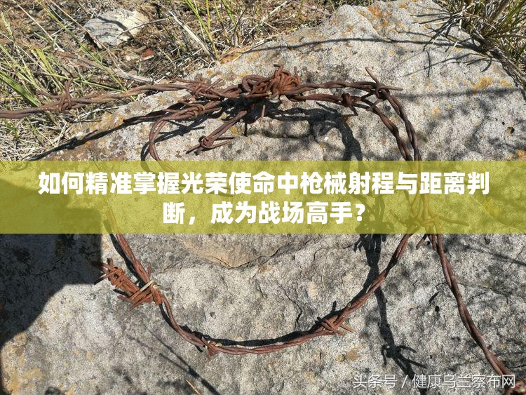 如何精準(zhǔn)掌握光榮使命中槍械射程與距離判斷，成為戰(zhàn)場(chǎng)高手？