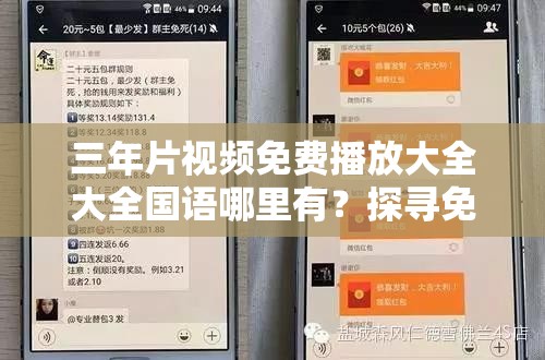 三年片視頻免費播放大全大全國語哪里有？探尋免費觀看資源的好去處